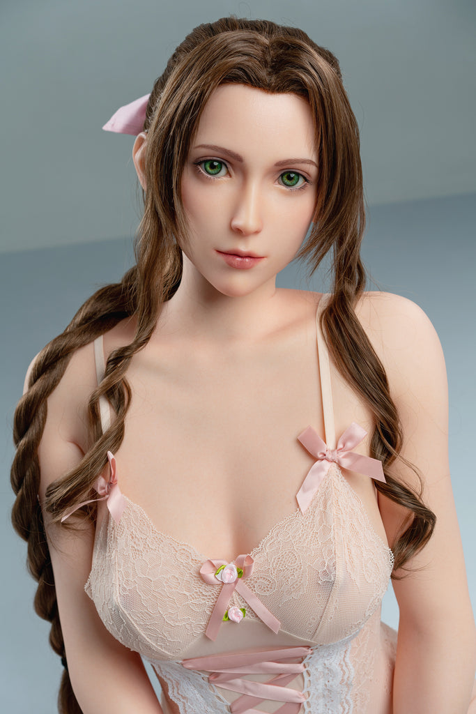 US In stock Aerith 168cm D Cup Silicone Doll with Low Impact Area Damage #05G168-2