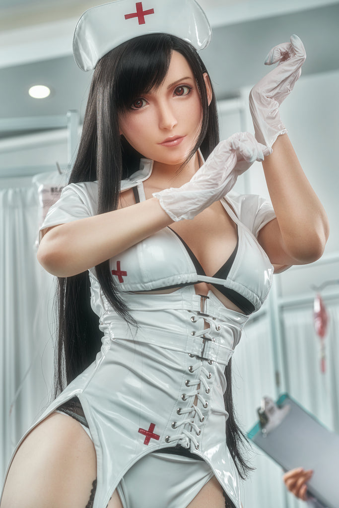 US In stock Tifa 167cm D Cup Silicone Doll with Low Impact Area Damage #05G167-20