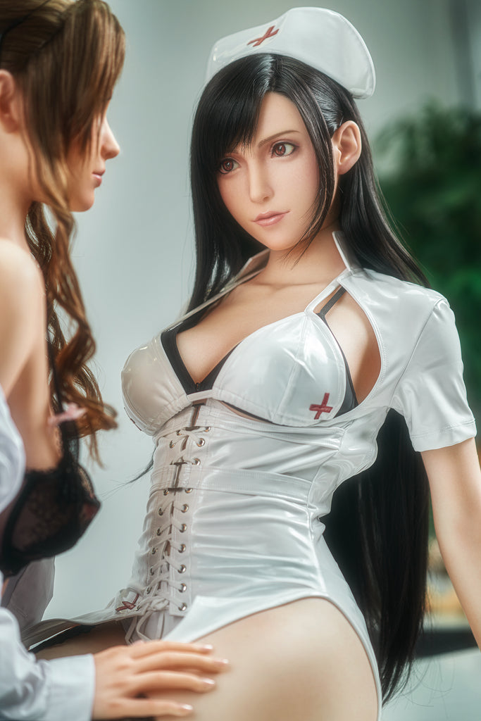 US In stock Tifa 167cm D Cup Silicone Doll with Low Impact Area Damage #05G167-23