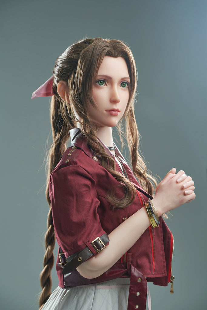 US In stock Aerith 167cm D Cup Silicone Doll with Low Impact Area Damage #05G167-16