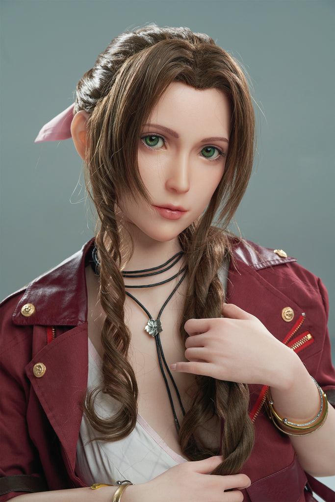 US In stock Aerith 167cm D Cup Silicone Doll with Low Impact Area Damage #05G168-21