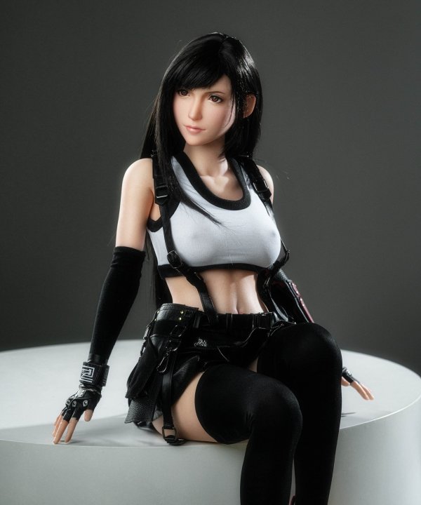EU In stock Tifa M SIZE A Cup Silicone Doll with Defects #D-DEF-GL-030