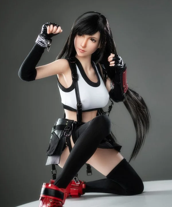EU In stock Tifa M SIZE A Cup Silicone Doll with Defects #D-DEF-GL-032