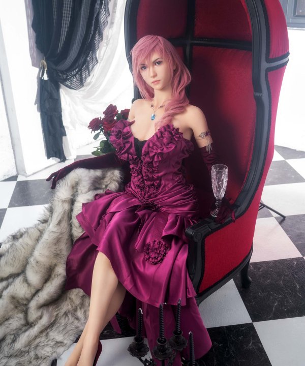 Lightning’s Purple formal dress outfit