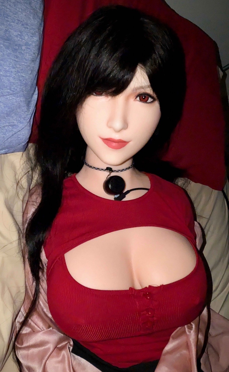 Speaker attached to strap around neck