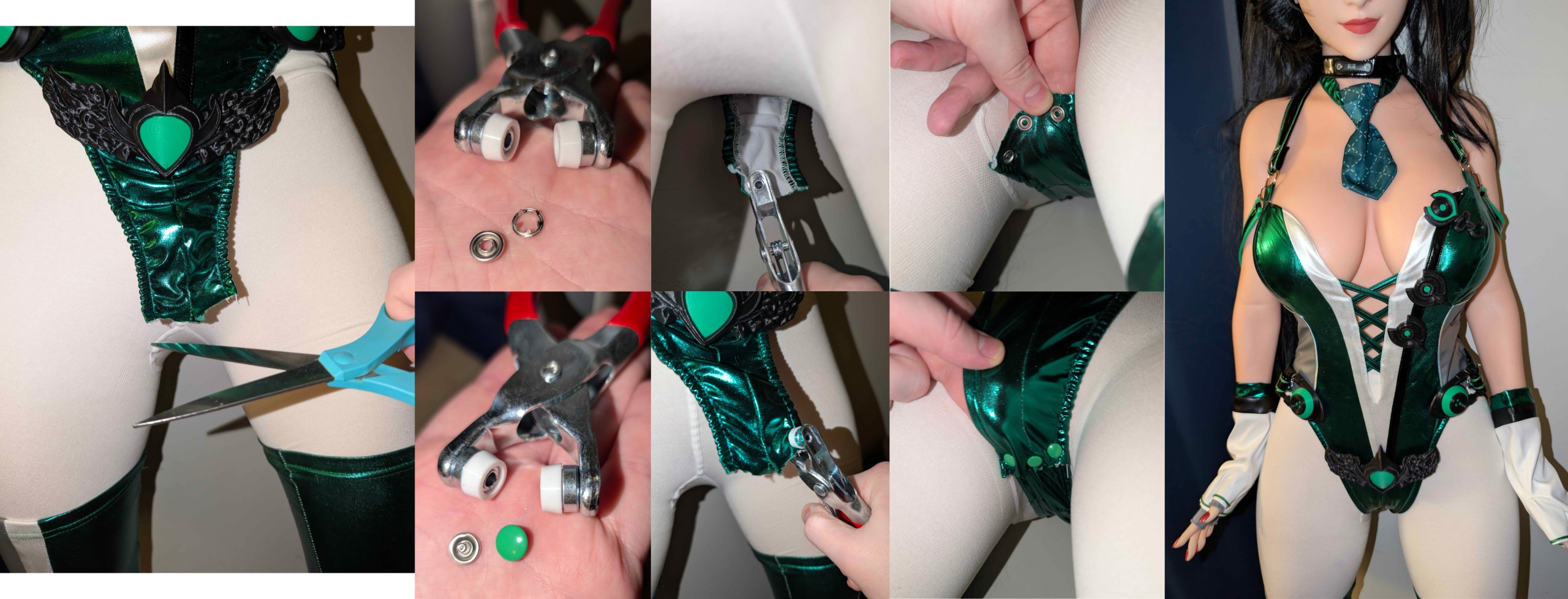 Buttons on Eve outfit