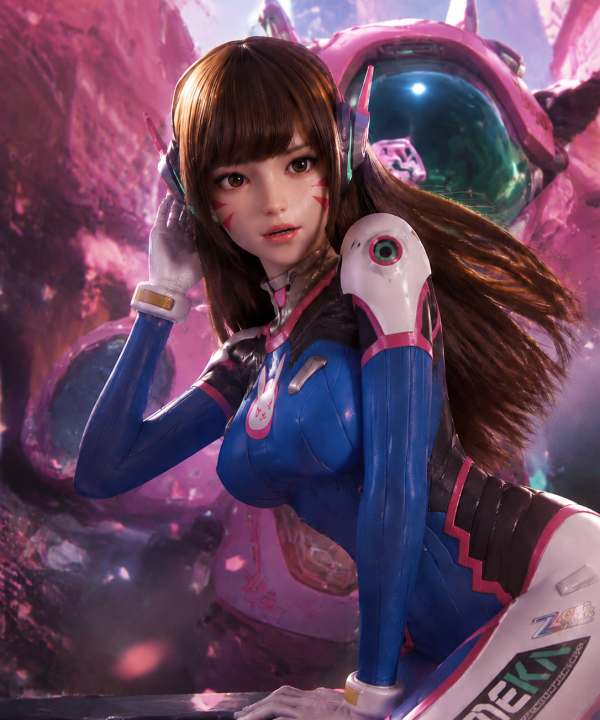 D.Va Sex Doll 167CM D Cup From Overwatch