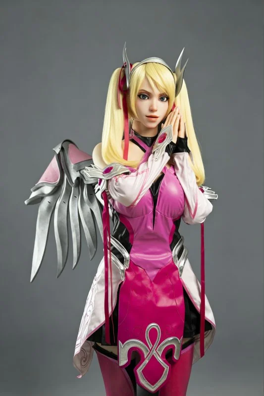Mercy Sex Doll 171CM  G Cup (Movable Jaw Version) From Overwatch