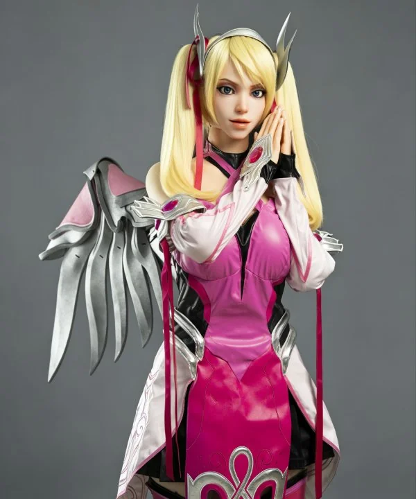 Mercy Sex Doll 171CM  G Cup (Movable Jaw Version) From Overwatch