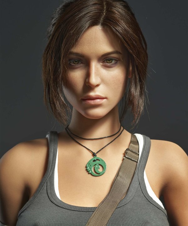 US In stock Lara Croft Silicone Doll with Defects #U-DEF-GL-309 1