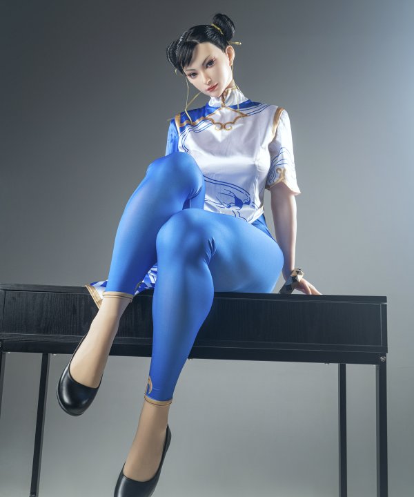 US In stock Chun-Li Silicone Doll with Defects #U-DEF-GL-300 1