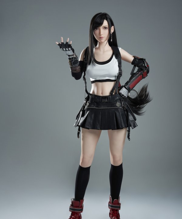 US In stock Tifa Silicone Doll with Defects #U-DEF-GL-301 1