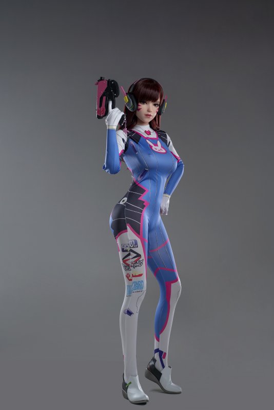 US In stock D.Va Silicone Doll with Defects #U-DEF-GL-303 1