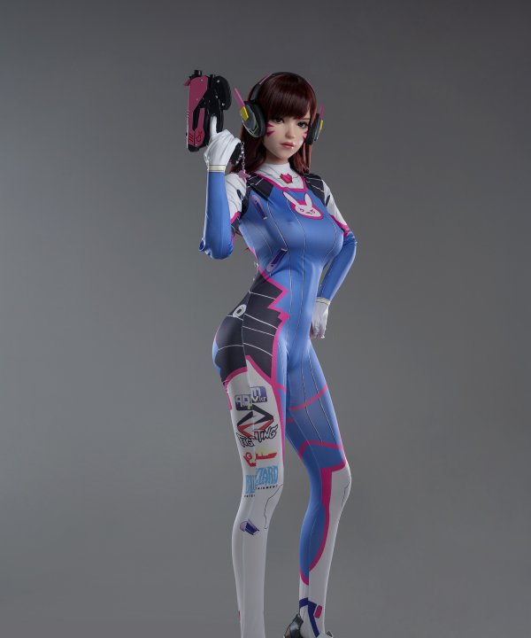 US In stock D.Va Silicone Doll with Defects #U-DEF-GL-303 1