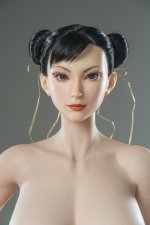 US In stock Chun-Li Silicone Doll with Defects #U-DEF-GL-300 12