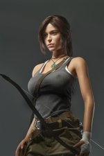 US In stock Lara Croft Silicone Doll with Defects #U-DEF-GL-309 3