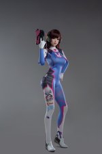 US In stock D.Va Silicone Doll with Defects #U-DEF-GL-306 4