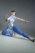 US In stock Chun-Li Silicone Doll with Defects #U-DEF-GL-300 4