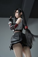 US In stock Tifa Silicone Doll with Defects #U-DEF-GL-301 4