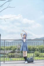 US In stock Rei Ayanami Silicone Doll with Defects #U-DEF-GL-304 6