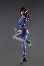 US In stock D.Va Silicone Doll with Defects #U-DEF-GL-303 6
