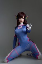 US In stock D.Va Silicone Doll with Defects #U-DEF-GL-306 8
