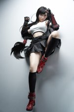 US In stock Tifa Silicone Doll with Defects #U-DEF-GL-301 9