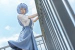 US In stock Rei Ayanami Silicone Doll with Defects #U-DEF-GL-304 10